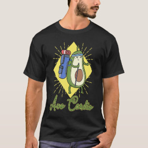Avocardio heart fitness cardio sport vegan vegetar T-Shirt