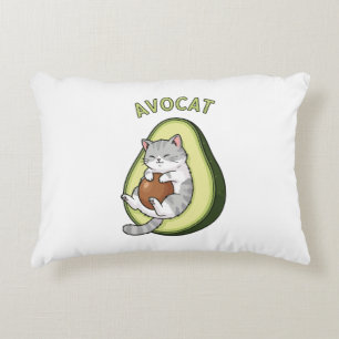 Avocat Cuteness Decorative Cushion