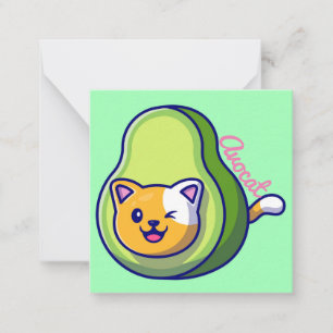 Avocat Note Card
