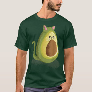 Avocato Avocado Cat Lover T-Shirt