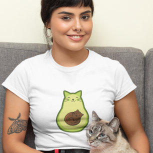 Avocato - AvoCat - Avocado cat - Avogato - T-Shirt