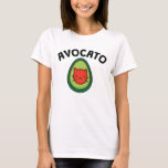 Avocato Cat and Avocado Funny Cat Lover T-Shirt<br><div class="desc">You get along with kitties much better than with people. Whether you are a pet owner or just love petting these cute kittens, you are a real mouser admirer. Vegans who love this stone fruit growing in tropical climates are usually cat friendly. Featuring a feline inside the avocado plant ,...</div>