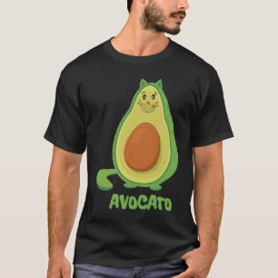 Avocato Cat Avocado Avogato Birthday Kitten Kitty T-Shirt