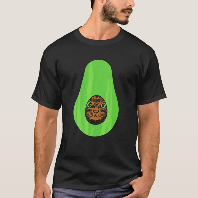 Avocato  Cat T-Shirt (Front)