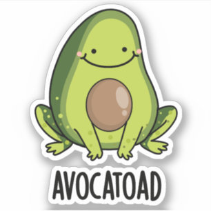Avocatoad Funny Avocado Toad Pun 