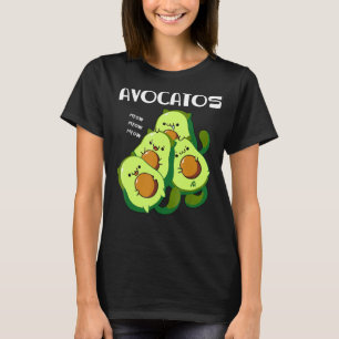 Avocatos Avocado Cat Cute Cat Mum Dad Cat T-Shirt