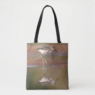 Avocet chick tote bag