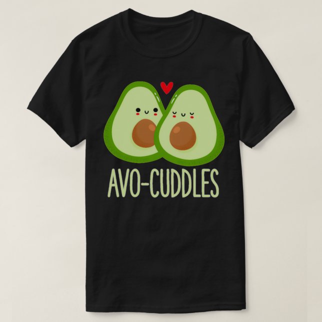 Avocuddles Avocado T-Shirt (Design Front)