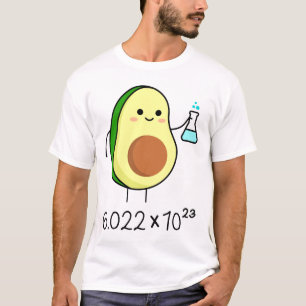 Avogadro's Number Pun. Cute Avocado Chemist  Stick T-Shirt
