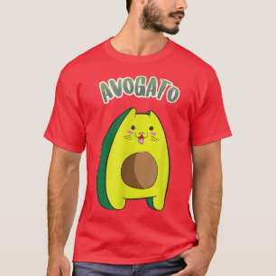 Avogato Avocado Cute Foodie Vegan Guacomole Cute L T-Shirt