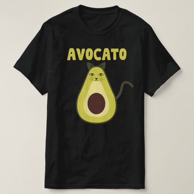 Avogato Avocato Avocado Cinco de Mayo T-Shirt (Design Front)