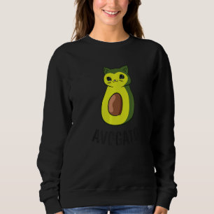 Avogato Cinco De Mayo Avocado Cat Avocado Sweatshirt