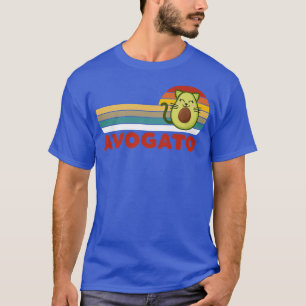 Avogato Cute Kawaii Avocado Cat Mashup Cinco De Ma T-Shirt