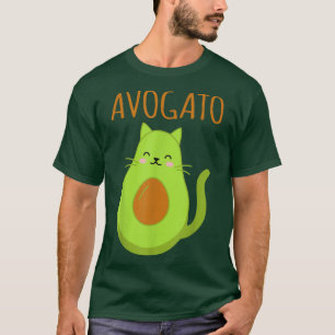 Avogato Funny Cat Avocado Cinco De Mayo Cat Lady C T-Shirt