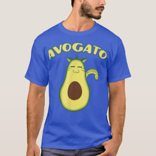 Avogato Funny Fresh Avocado Cat Pun  T-Shirt