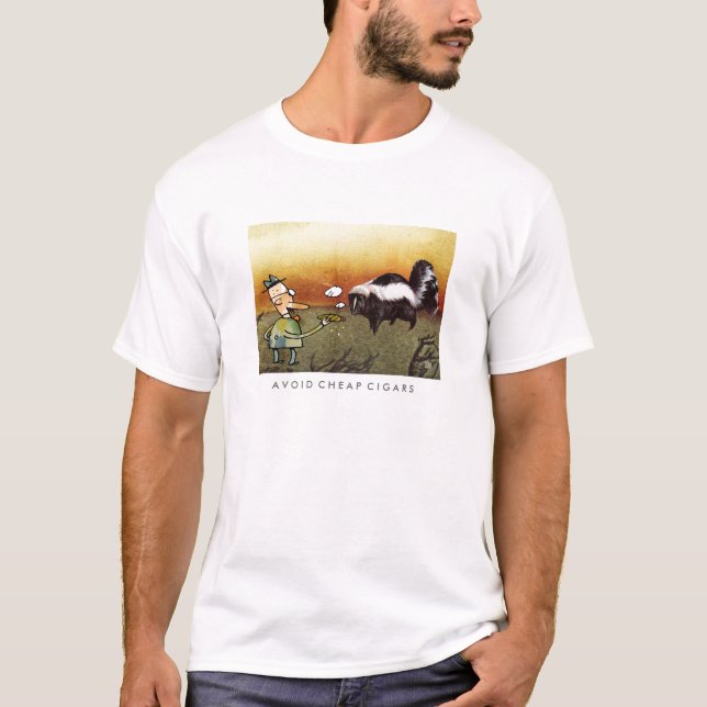 Avoid Cheap Cigars T-Shirt (Front)