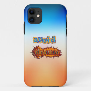 Avoid Drama iPhone 11 Case