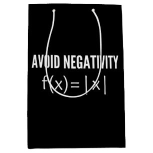 avoid negativity math equation medium gift bag