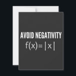 avoid negativity math equation thank you card<br><div class="desc">avoid negativity math equation,  avoid negativity,  math equation,  math,  math student,  mathematics teacher,  math teacher,  mathematics,  mathematicians,  mathematicians job,  math genius,  mathematicians career,  calculator,  math geek,  math nerd,  math struggle,  math quiz,  math geeks,  equation,  math instructor,  numbers,  faculty,  equations,  math club,  idea</div>