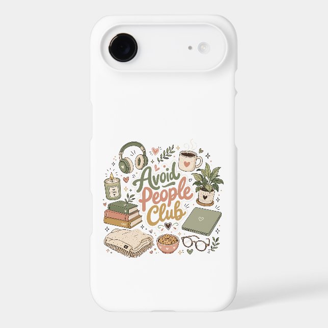 Avoid People Club Cosy Introvert Vibes (Back)