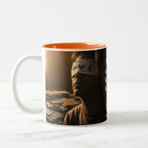 Avoidance Has Weight Book Quote Two-Tone Coffee Mug