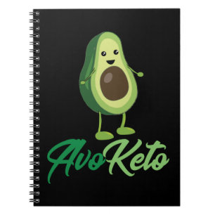 Avoketo - Funny Keto Avocado Notebook