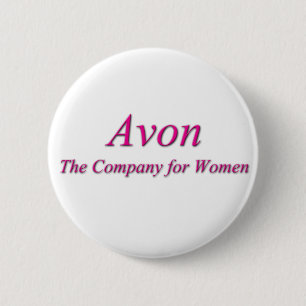 Avon 6 Cm Round Badge