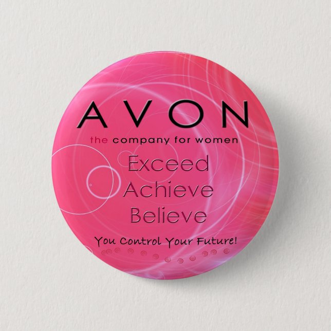AVON Believe button (Front)