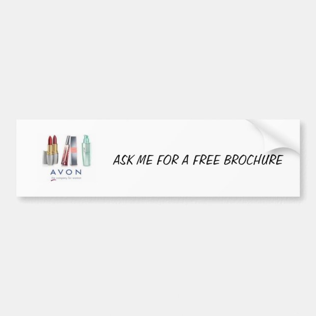 Avon Bumper Sticker (Front)