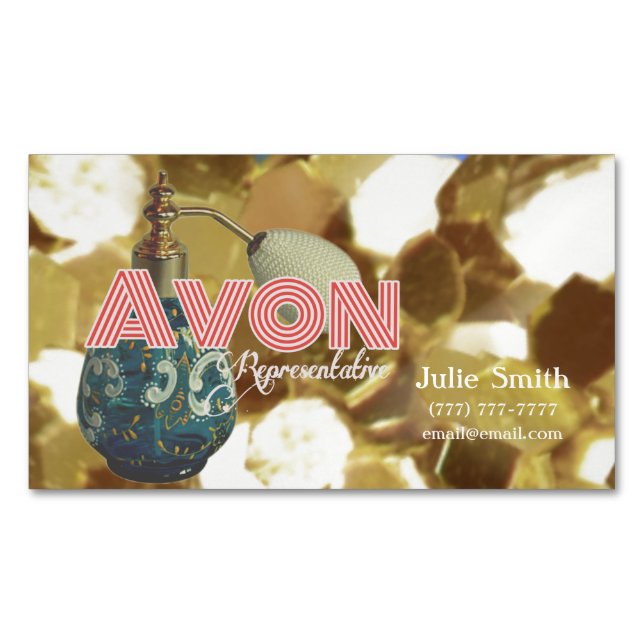 Avon Business Card Magnet (Front)