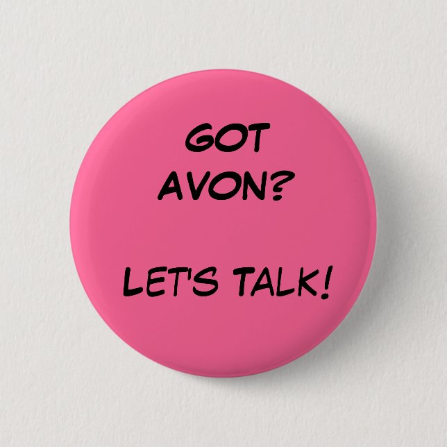 Avon Button (Front)