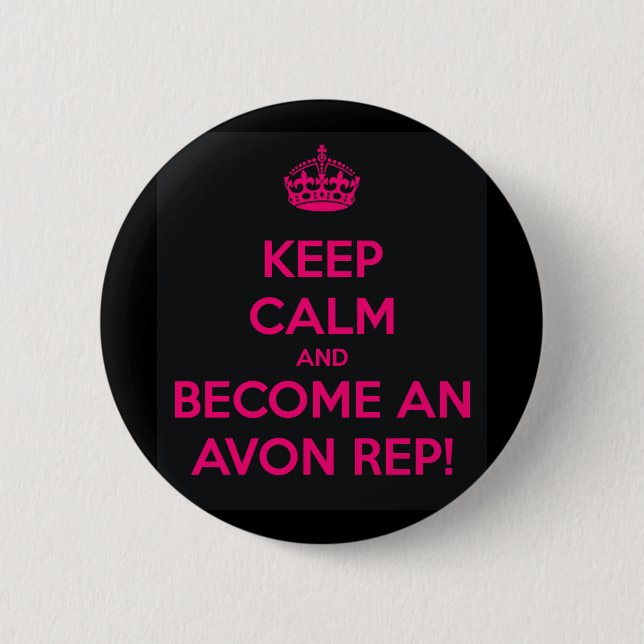 Avon Conversation Button (Front)