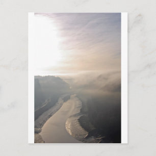 Avon Gorge in the mist Postcard