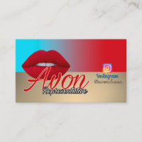 Avon Instagram logo gold and silver aesthetic Busi