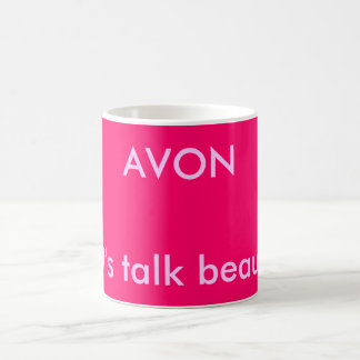 AVON, Let's talk beauty! Coffee Mug