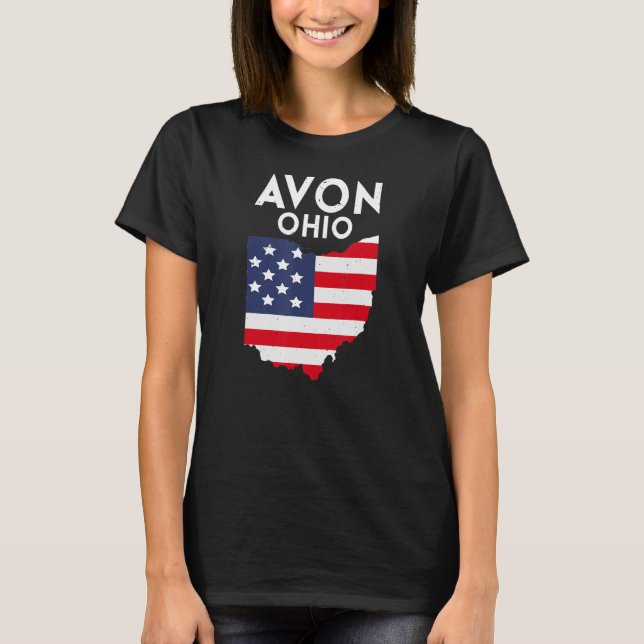 Avon Ohio USA State America Travel Ohioan T-Shirt (Front)