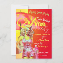 Avon Party Invitation