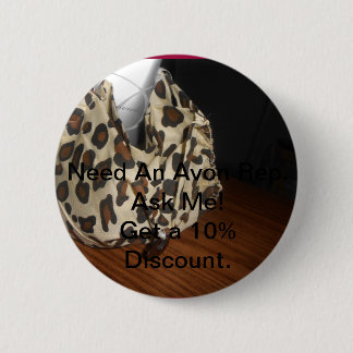 Avon rep button badge
