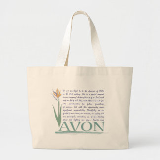 Avon Values of Business Large Tote Bag