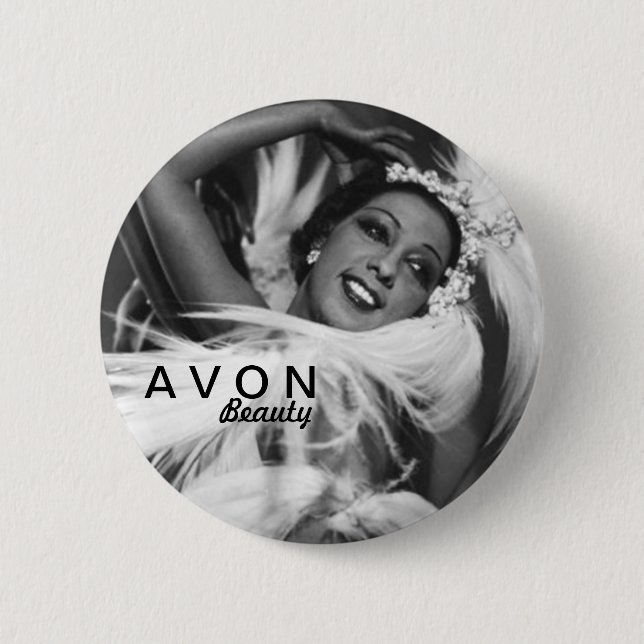 AVON vintage looking button (Front)