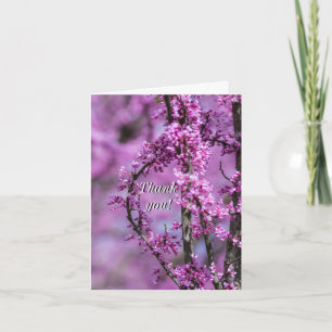 Avondale Redbud Art Thank You Card
