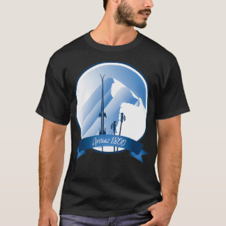 Avoriaz 1800 Alps ski leewarddesign T-Shirt