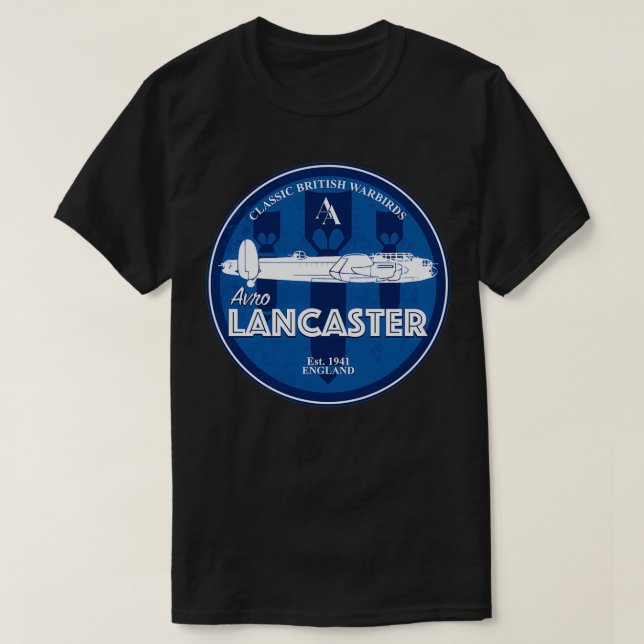 Avro Lancaster  T-Shirt (Design Front)