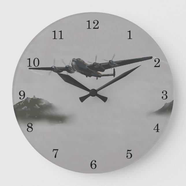 Avro Lancaster Wall Clock (Front)