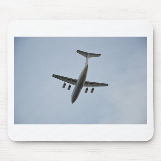 Avro RJ85 Jet In Flight Mouse Pad (Front)