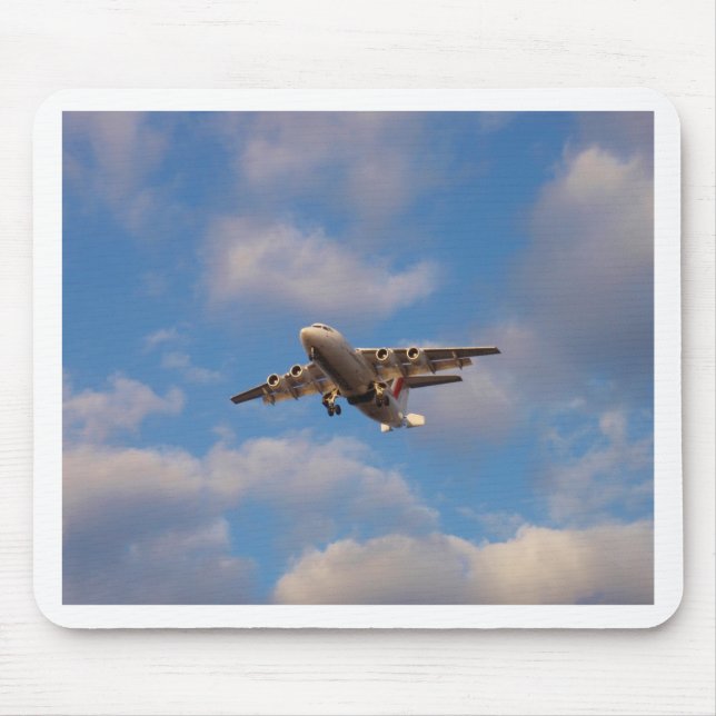 Avro RJ85 Jet Landing Mouse Pad (Front)