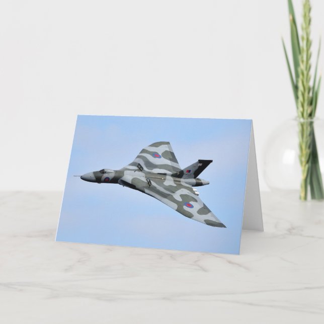 Avro Vulcan B.2 Thank You Card (Front)