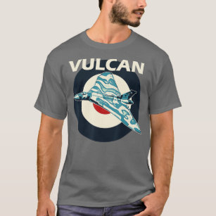 Avro Vulcan Bomber Aircraft British RAF Plane Retr T-Shirt