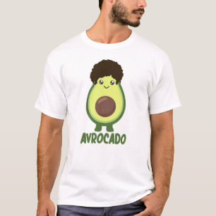 Avrocado Avocado Word Game Funny Food Green T-Shirt