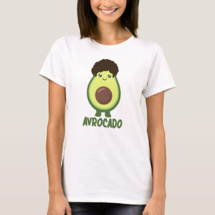 Avrocado Avocado Word Game Funny Food Green T-Shirt